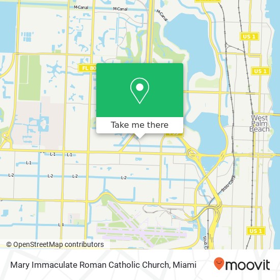 Mapa de Mary Immaculate Roman Catholic Church