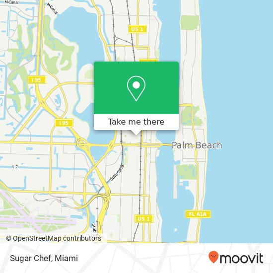 Mapa de Sugar Chef