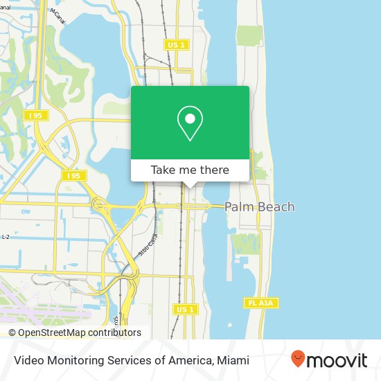 Video Monitoring Services of America map