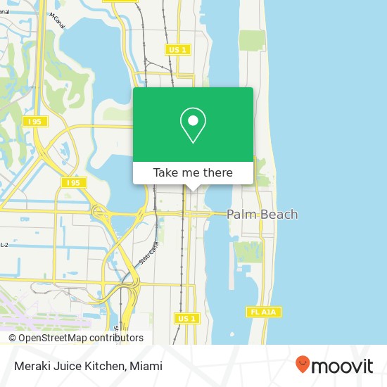 Meraki Juice Kitchen map