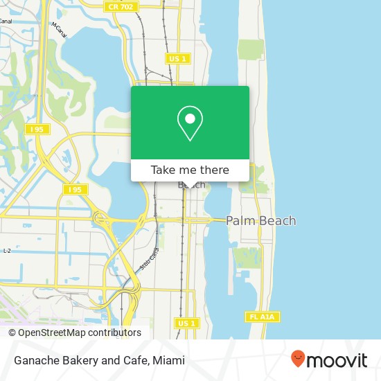 Mapa de Ganache Bakery and Cafe