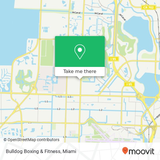 Bulldog Boxing & Fitness map