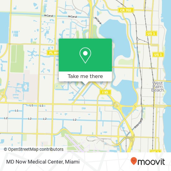 MD Now Medical Center map