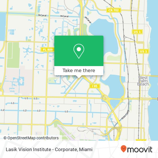 Lasik Vision Institute - Corporate map