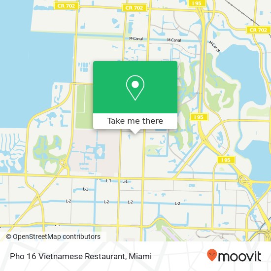 Mapa de Pho 16 Vietnamese Restaurant