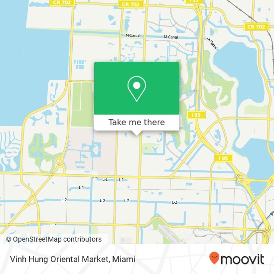 Mapa de Vinh Hung Oriental Market