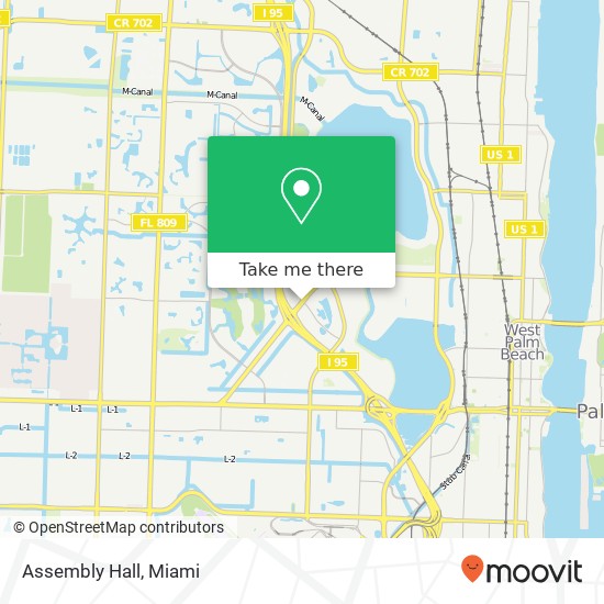 Assembly Hall map