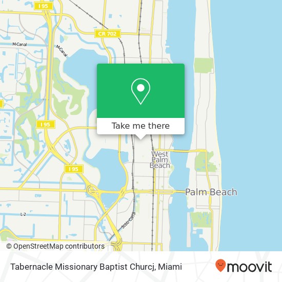Tabernacle Missionary Baptist Churcj map