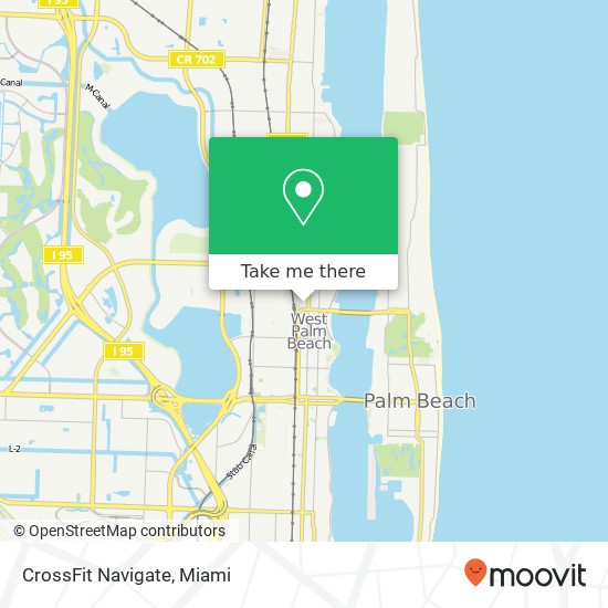 CrossFit Navigate map