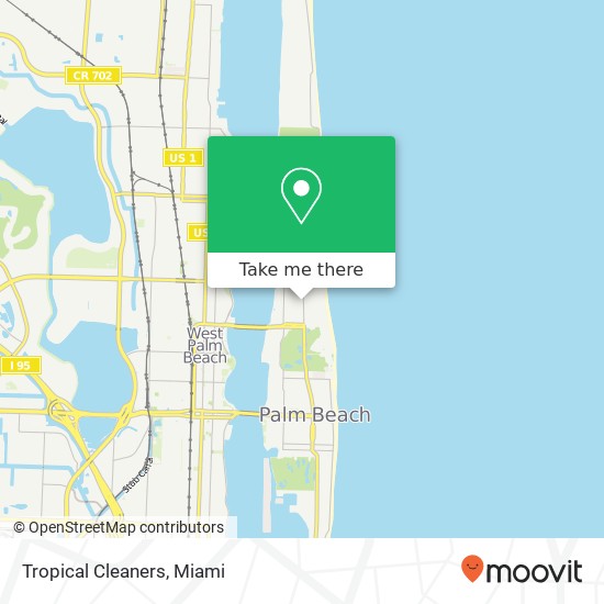 Tropical Cleaners map