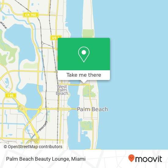 Palm Beach Beauty Lounge map