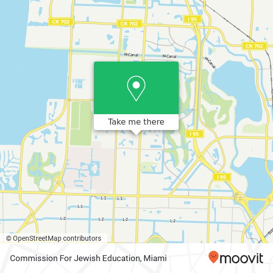 Mapa de Commission For Jewish Education