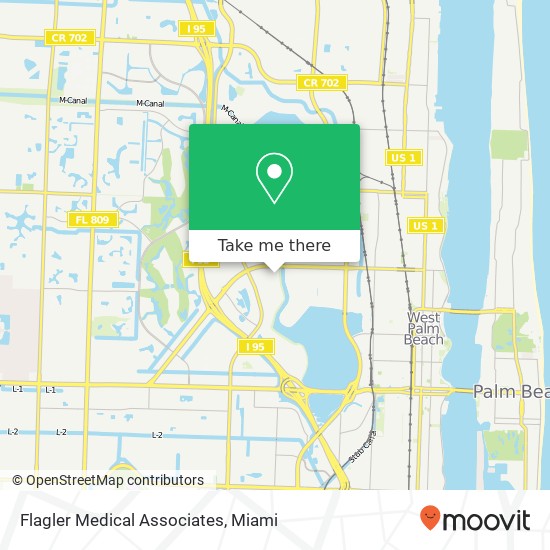 Mapa de Flagler Medical Associates