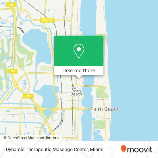 Mapa de Dynamic Therapeutic Massage Center