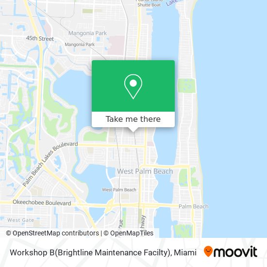Workshop B(Brightline Maintenance Facilty) map