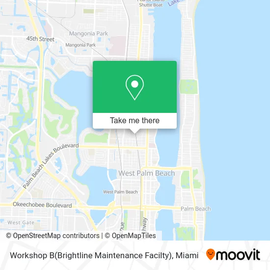 Workshop B(Brightline Maintenance Facilty) map