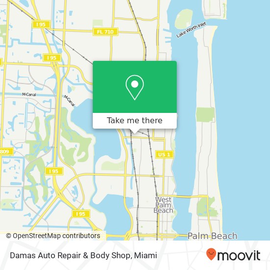 Damas Auto Repair & Body Shop map