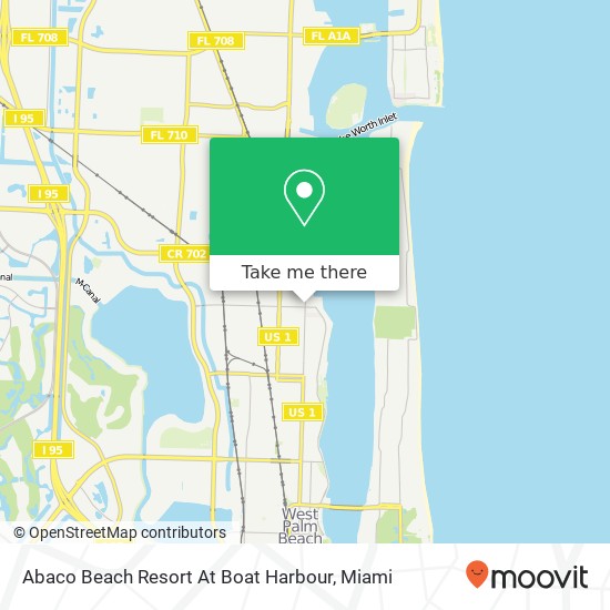 Abaco Beach Resort At Boat Harbour map