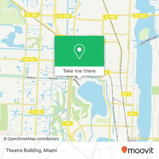 Mapa de Theatre Building