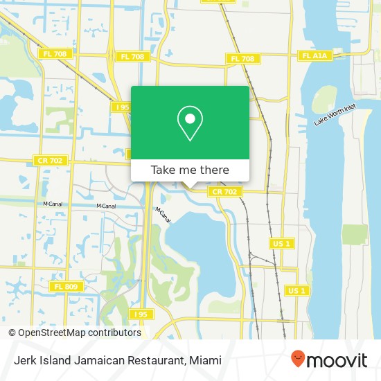 Jerk Island Jamaican Restaurant map