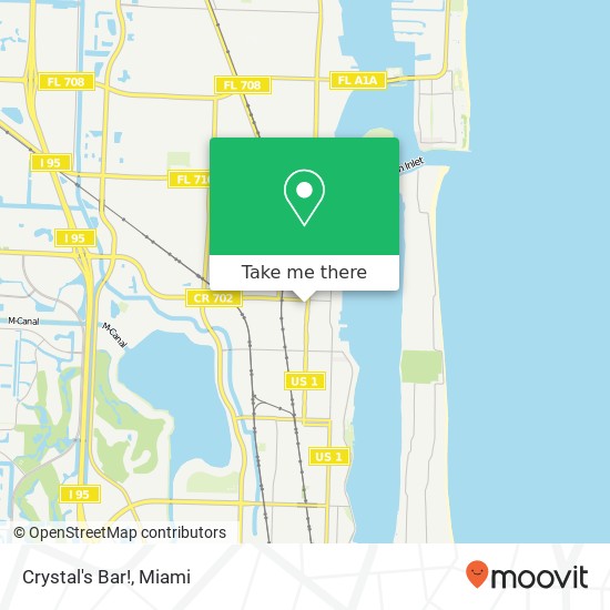 Mapa de Crystal's Bar!