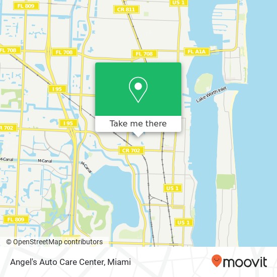 Mapa de Angel's Auto Care Center