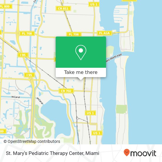 St. Mary's Pediatric Therapy Center map