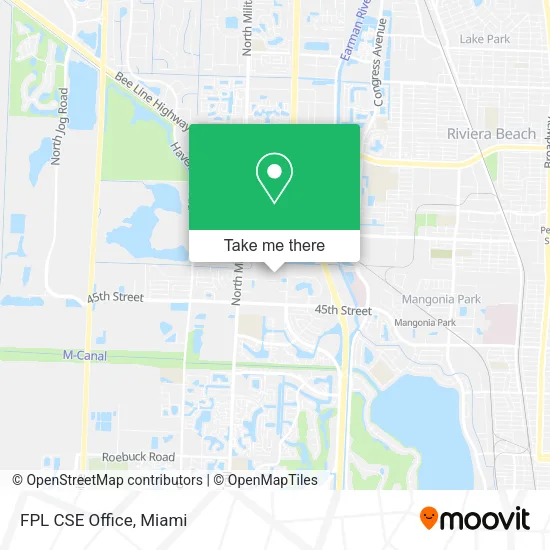 Mapa de FPL CSE Office