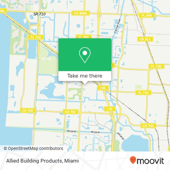 Mapa de Allied Building Products