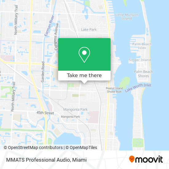 MMATS Professional Audio map