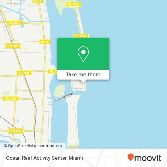 Ocean Reef Activity Center map