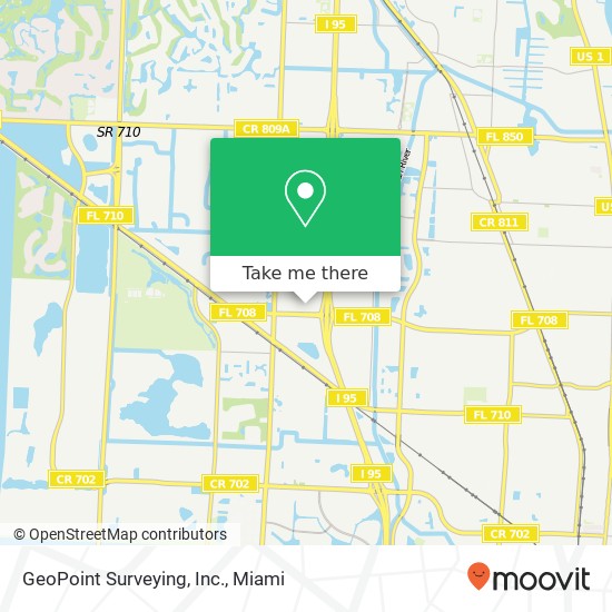 Mapa de GeoPoint Surveying, Inc.