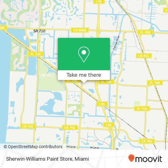 Sherwin-Williams Paint Store map