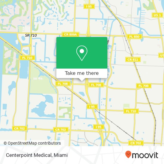 Centerpoint Medical map