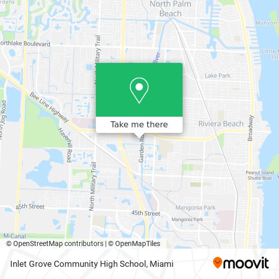Mapa de Inlet Grove Community High School