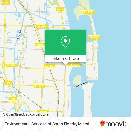 Environmental Services of South Florida map