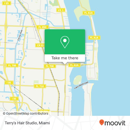 Terry's Hair Studio map