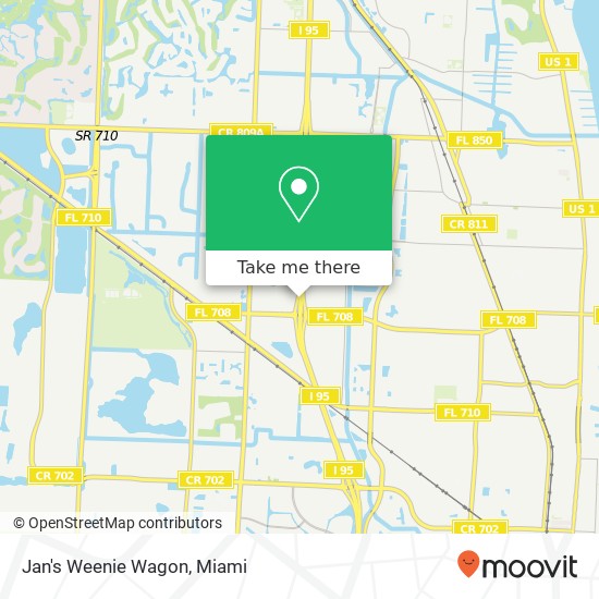 Mapa de Jan's Weenie Wagon