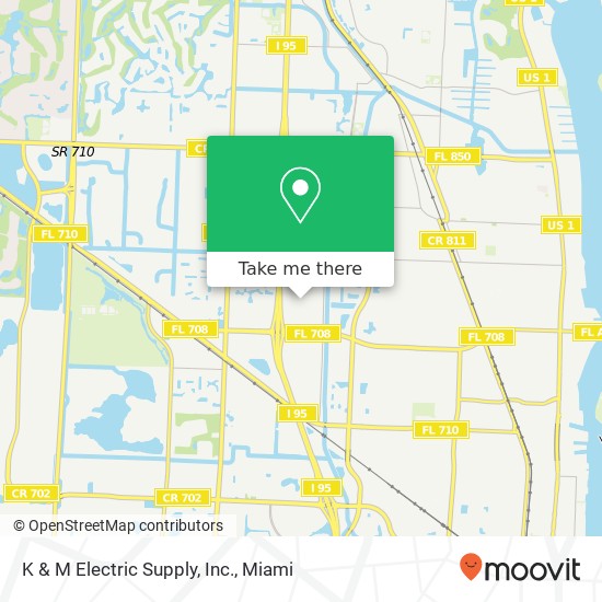 K & M Electric Supply, Inc. map