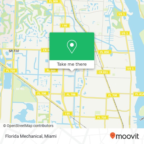 Florida Mechanical map