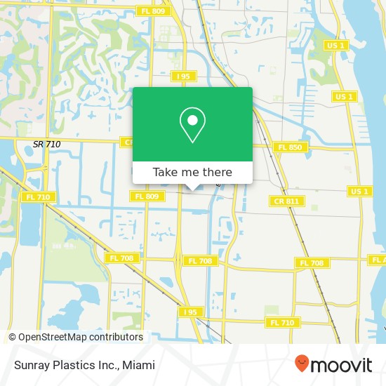 Mapa de Sunray Plastics Inc.