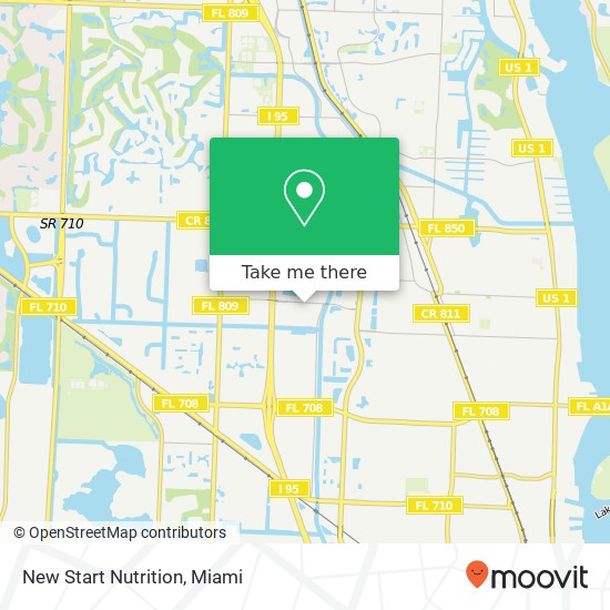 New Start Nutrition map