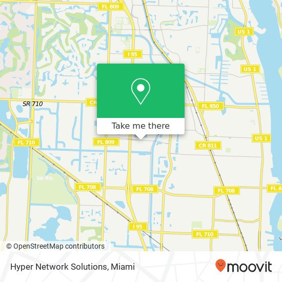 Hyper Network Solutions map