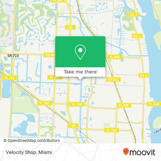 Velocity Shop map