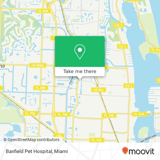 Banfield Pet Hospital map