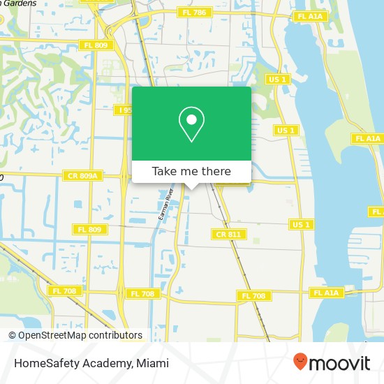 HomeSafety Academy map