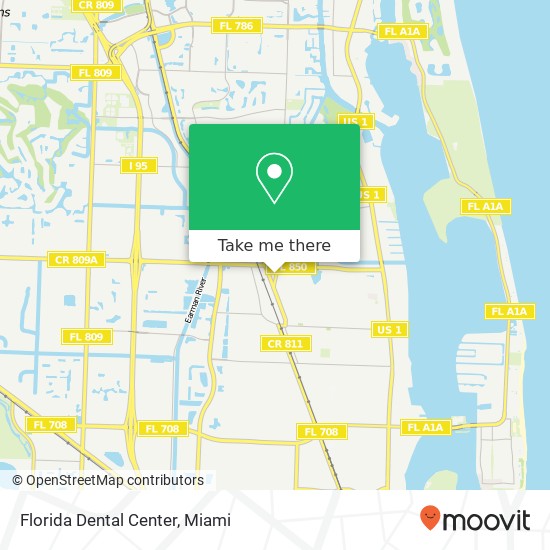Florida Dental Center map