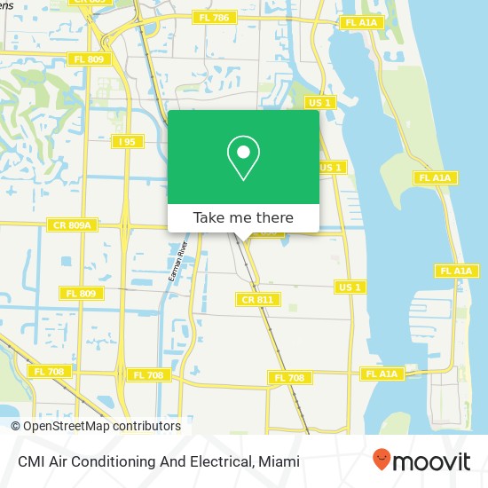 CMI Air Conditioning And Electrical map