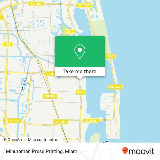 Mapa de Minuteman Press Printing