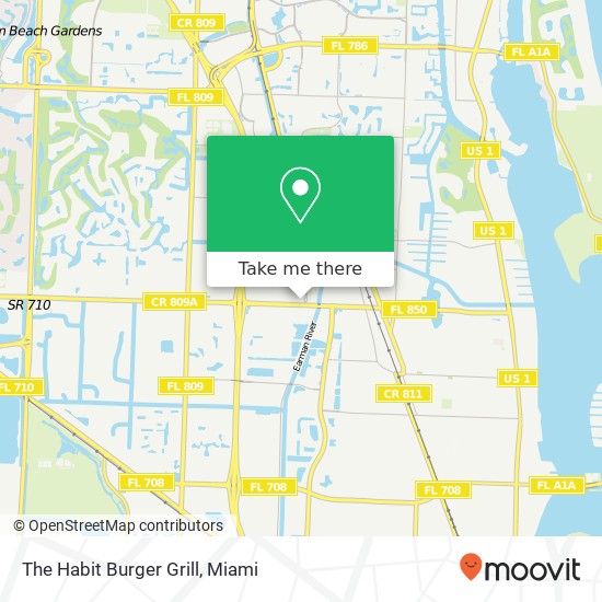 Mapa de The Habit Burger Grill